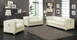 Chaviano Pearl White 3-piece Upholstered Track Arm Sofa Set by Coaster at Eve Furniture