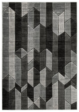 Chayse Black/Gray 5' x 6'7" Rug by Ashley at Eve Furniture