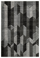 Chayse Black/Gray 5' x 6'7" Rug by Ashley at Eve Furniture