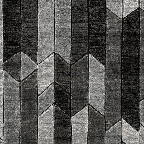 Chayse Black/Gray 5' x 6'7" Rug by Ashley at Eve Furniture