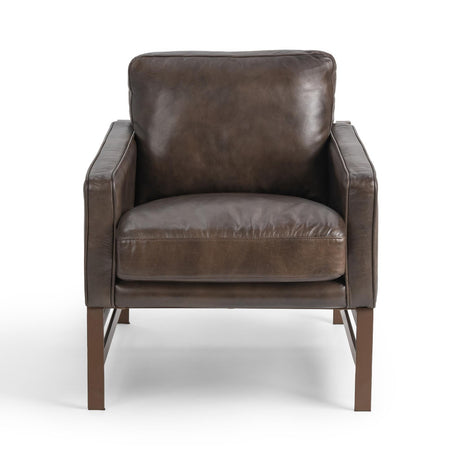 Chazzie Truffle Brown Accent Chair by Classic Home at Eve Furniture