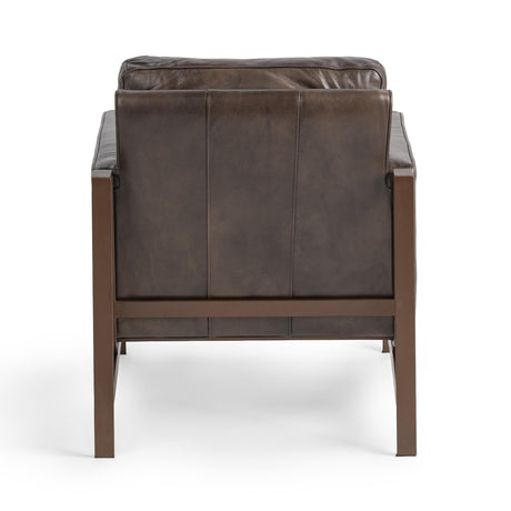 Chazzie Truffle Brown Accent Chair by Classic Home at Eve Furniture