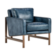 Chazzie Accent Chair - Ocean Blue by Classic Home at Eve Furniture