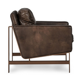 Chazzie Accent Chair - Truffle Brown by Classic Home at Eve Furniture