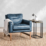 Chazzie Blue Club Chair by Classic Home at Eve Furniture