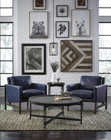 Chazzie Blue Club Chair by Classic Home at Eve Furniture