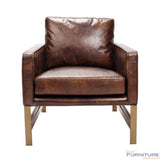 Chazzie Brown Arm Chair by Classic Home at Eve Furniture
