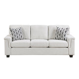 Chelsea Beige 2-Piece Living Room Set by Homelegance at Eve Furniture