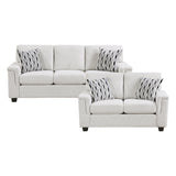 Chelsea Beige 2-Piece Living Room Set by Homelegance at Eve Furniture