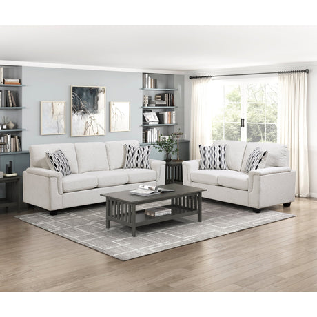 Chelsea Beige Living Room Set by Homelegance at Eve Furniture