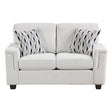 Chelsea Beige Loveseat by Homelegance at Eve Furniture