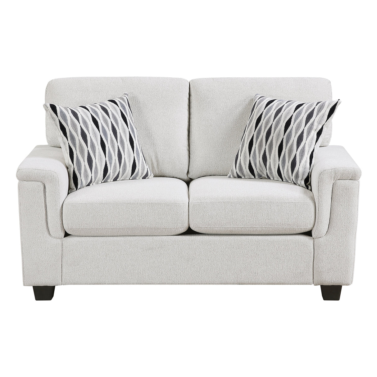 Chelsea Beige Loveseat by Homelegance at Eve Furniture