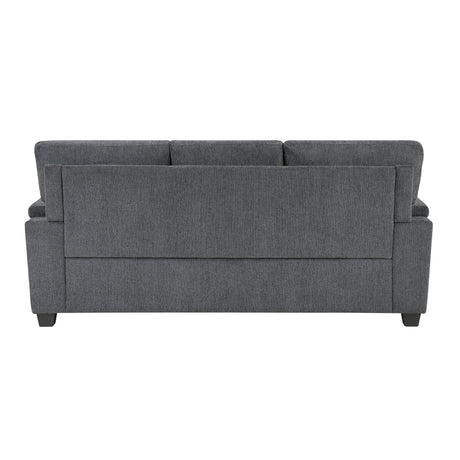 Chelsea Dark Gray 2-Piece Living Room Set by Homelegance at Eve Furniture