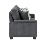 Chelsea Dark Gray 2-Piece Living Room Set by Homelegance at Eve Furniture