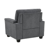 Chelsea Dark Gray Living Room Set by Homelegance at Eve Furniture