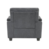 Chelsea Dark Gray Living Room Set by Homelegance at Eve Furniture