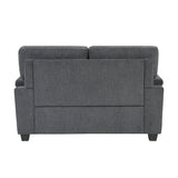 Chelsea Dark Gray Living Room Set by Homelegance at Eve Furniture