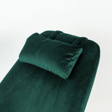 Chelsea Green Velvet Rocking Chair by Ashcroft Furniture at Eve Furniture