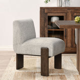 Chelsea Ivory Upholstered/Wood Dining Chair by Classic Home at Eve Furniture