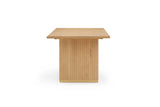 Chelsea Natural Oak Wood 79" Rectangular Dining Table by TOV Furniture at Eve Furniture