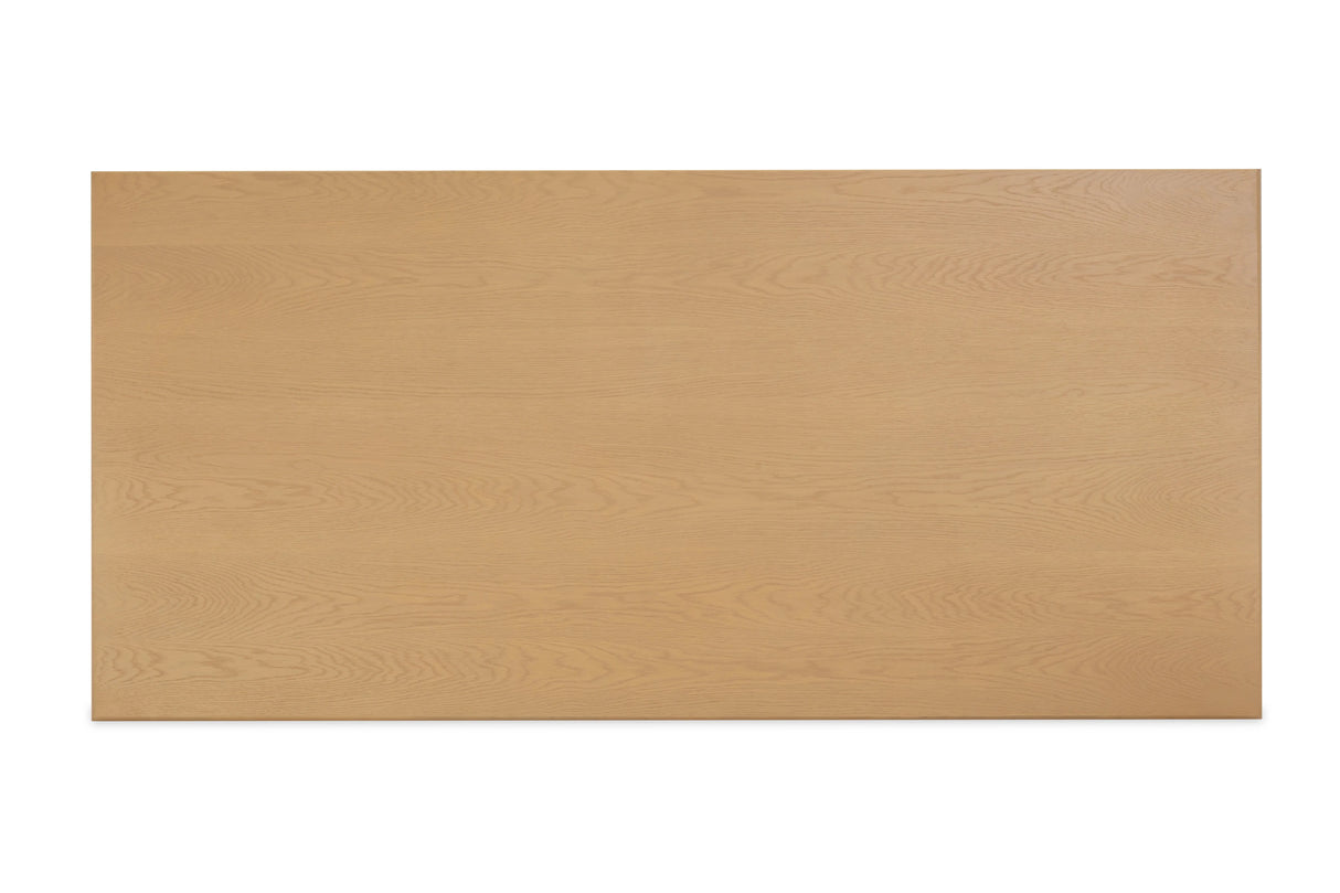 Chelsea Natural Oak Wood 79" Rectangular Dining Table by TOV Furniture at Eve Furniture
