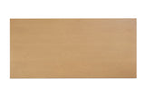 Chelsea Natural Oak Wood 79" Rectangular Dining Table by TOV Furniture at Eve Furniture