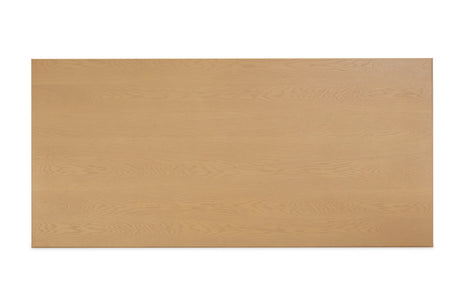Chelsea Natural Oak Wood 79" Rectangular Dining Table by TOV Furniture at Eve Furniture