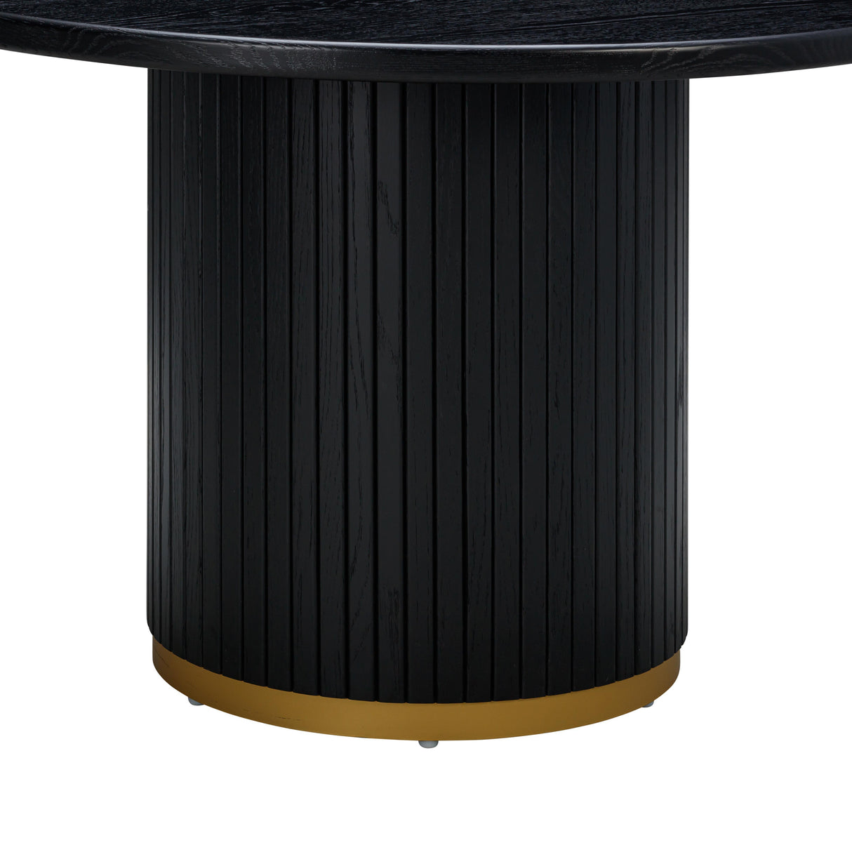 Chelsea Oak Wood 47" Round Dining Table by TOV Furniture at Eve Furniture