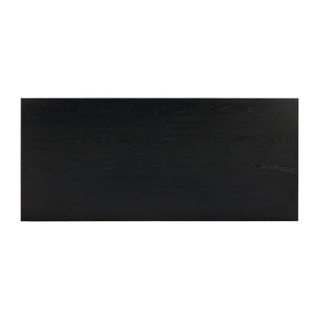 Chelsea Oak Wood 96" Rectangular Dining Table by TOV Furniture at Eve Furniture