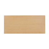 Chelsea Oak Wood 96" Rectangular Dining Table by TOV Furniture at Eve Furniture