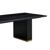 Chelsea Oak Wood 96" Rectangular Dining Table by TOV Furniture at Eve Furniture