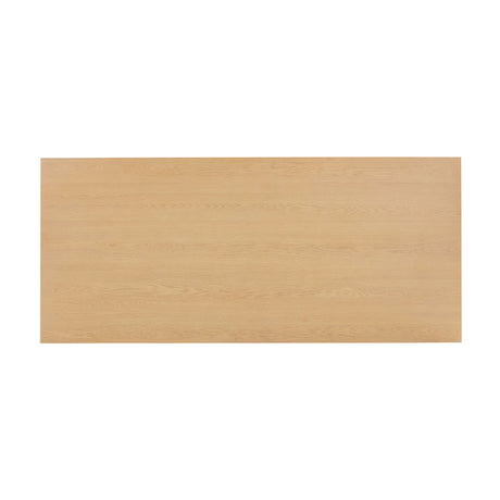 Chelsea Oak Wood 96" Rectangular Dining Table by TOV Furniture at Eve Furniture