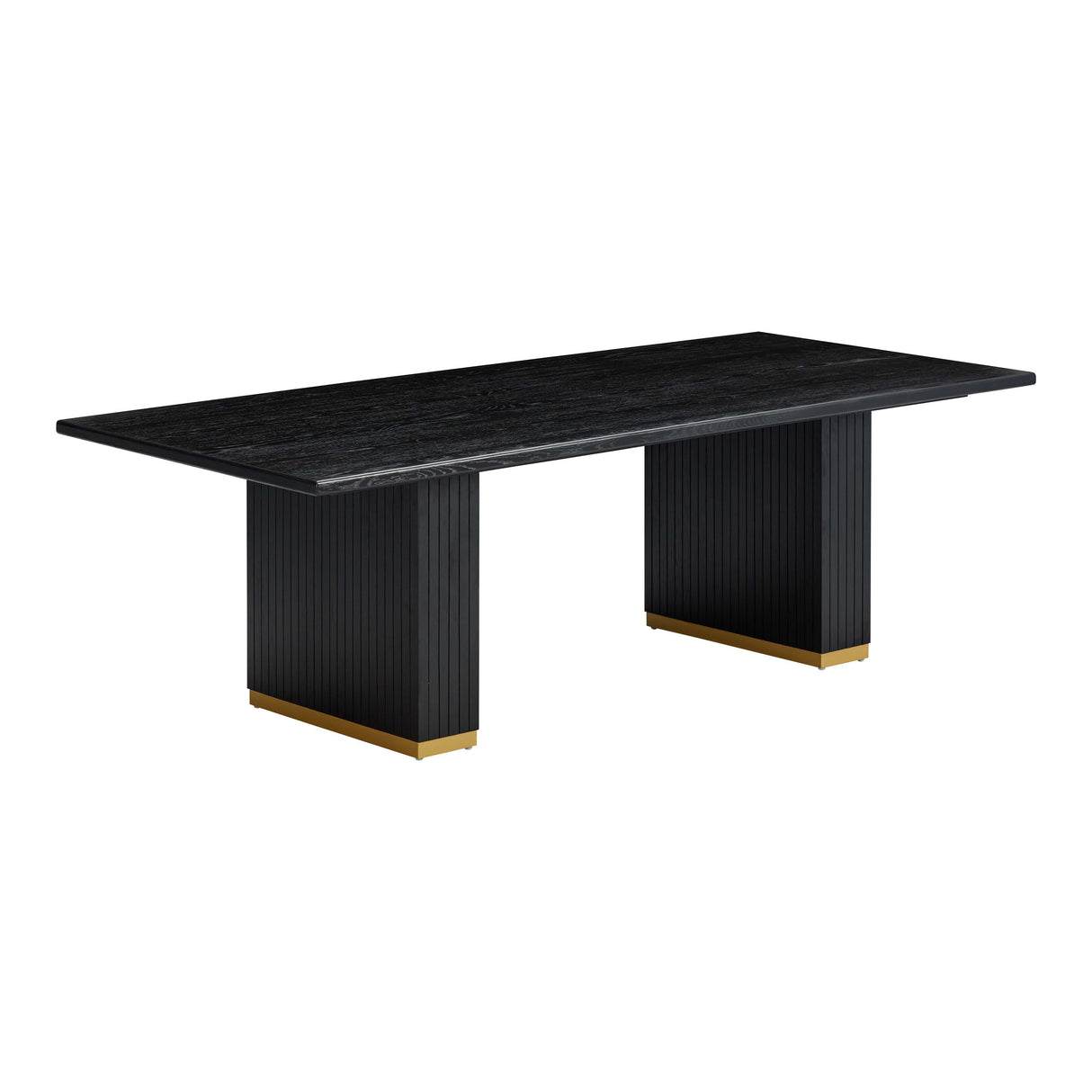 Chelsea Oak Wood 96" Rectangular Dining Table by TOV Furniture at Eve Furniture