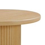 Chelsea Oak Wood Entry Table by TOV Furniture at Eve Furniture