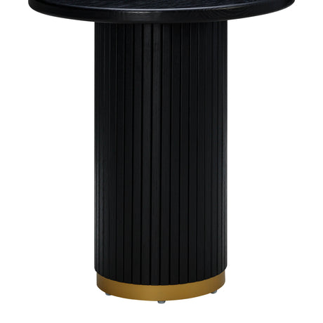 Chelsea Oak Wood Entry Table by TOV Furniture at Eve Furniture