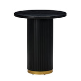 Chelsea Oak Wood Entry Table by TOV Furniture at Eve Furniture