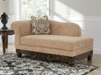 Chelsworth Golden Right-Arm Facing Corner Chaise by Ashley at Eve Furniture
