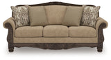 Chelsworth Golden Sofa and Loveseat by Ashley at Eve Furniture