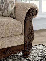 Chelsworth Golden Sofa and Loveseat by Ashley at Eve Furniture