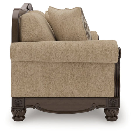 Chelsworth Golden Sofa and Loveseat by Ashley at Eve Furniture