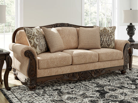 Chelsworth Golden Sofa by Ashley at Eve Furniture