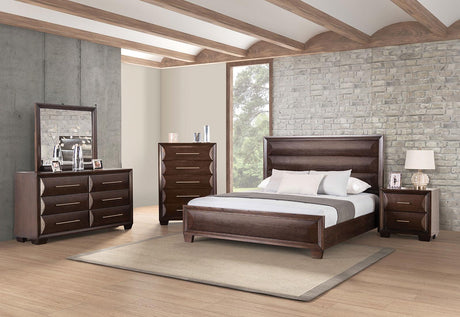 Chemnitz Espresso Queen Bed by Furniture of America at Eve Furniture