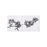 Cherry Blossom I by Mercana Studio a Hand Embellished Textured Canvas by Mercana at Eve Furniture