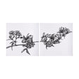 Cherry Blossom I by Mercana Studio a Hand Embellished Textured Canvas by Mercana at Eve Furniture