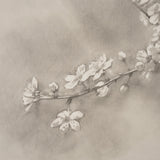 Cherry Blossom Sketch II by Mercana Studio a Hand Embellished Framed Art Print by Mercana at Eve Furniture