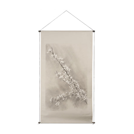 Cherry Blossom Sketch II by Mercana Studio a Hand Embellished Framed Art Print by Mercana at Eve Furniture