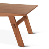 Chesapeake 79" Dining Table in Nutmeg by Home Trends & Design at Eve Furniture