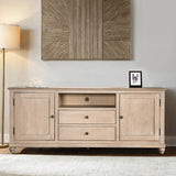 Chesapeake Light White Wash 72" TV Stand by Furniture of America at Eve Furniture