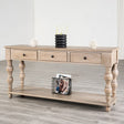 Chesapeake Light White Wash Sofa Table by Furniture of America at Eve Furniture