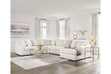 Chessington Ivory 4-Piece Sectional with Chaise by Ashley at Eve Furniture